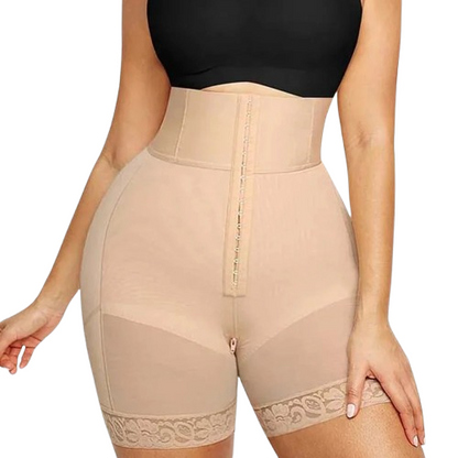 High Waist Boned Shaper Shorts