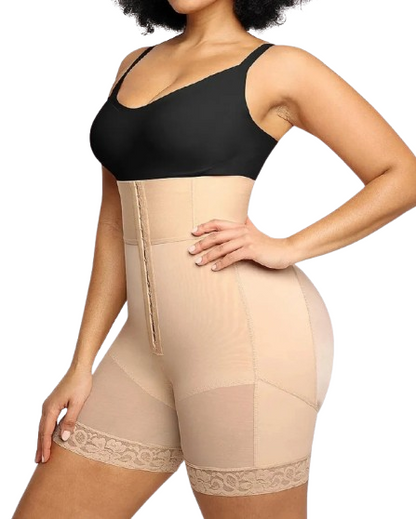 High Waist Boned Shaper Shorts